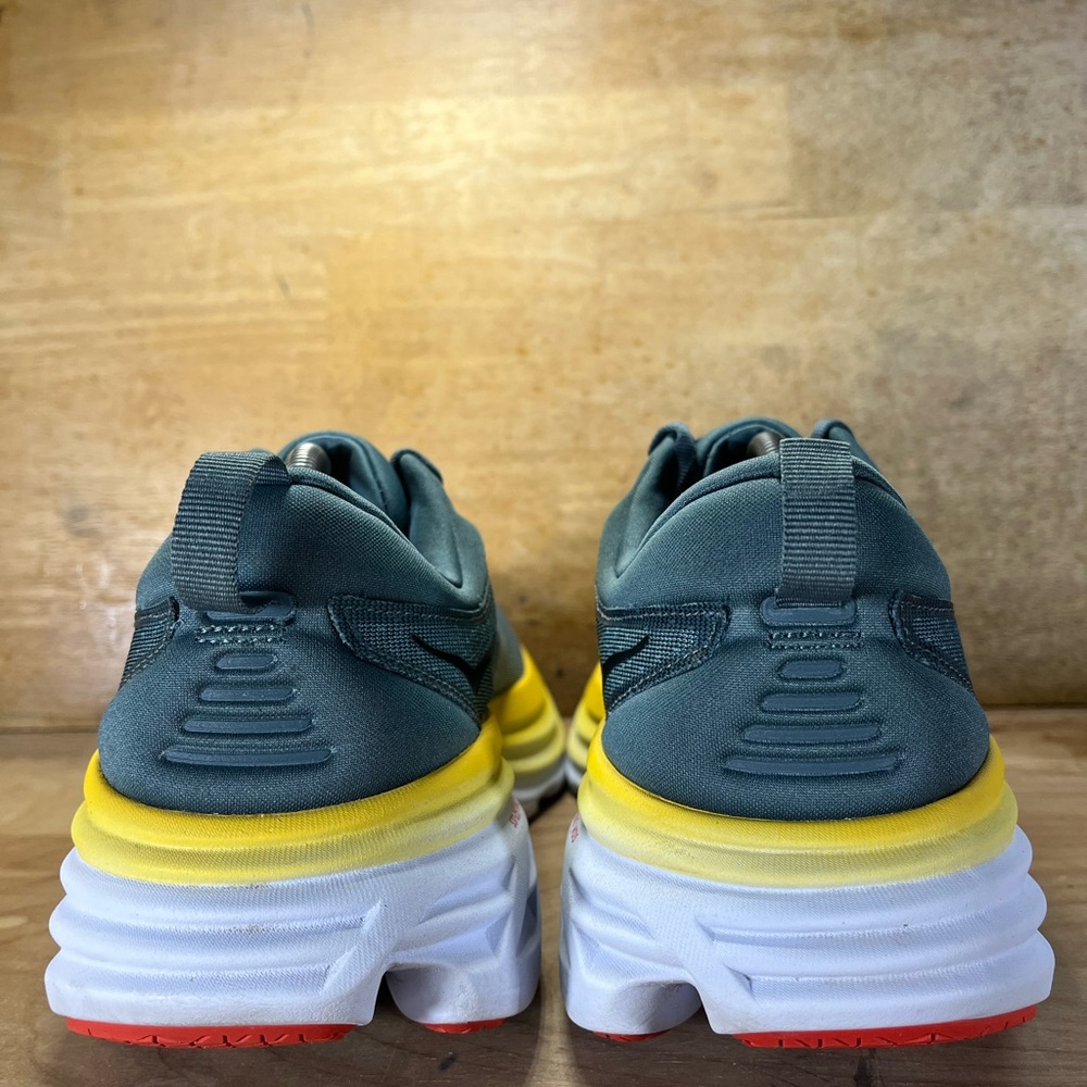 Hoka One One Bondi 8 REFLECTIVE Mens Size 12 Running Shoes Sneakers Goblin Blue - Picture 7 of 15